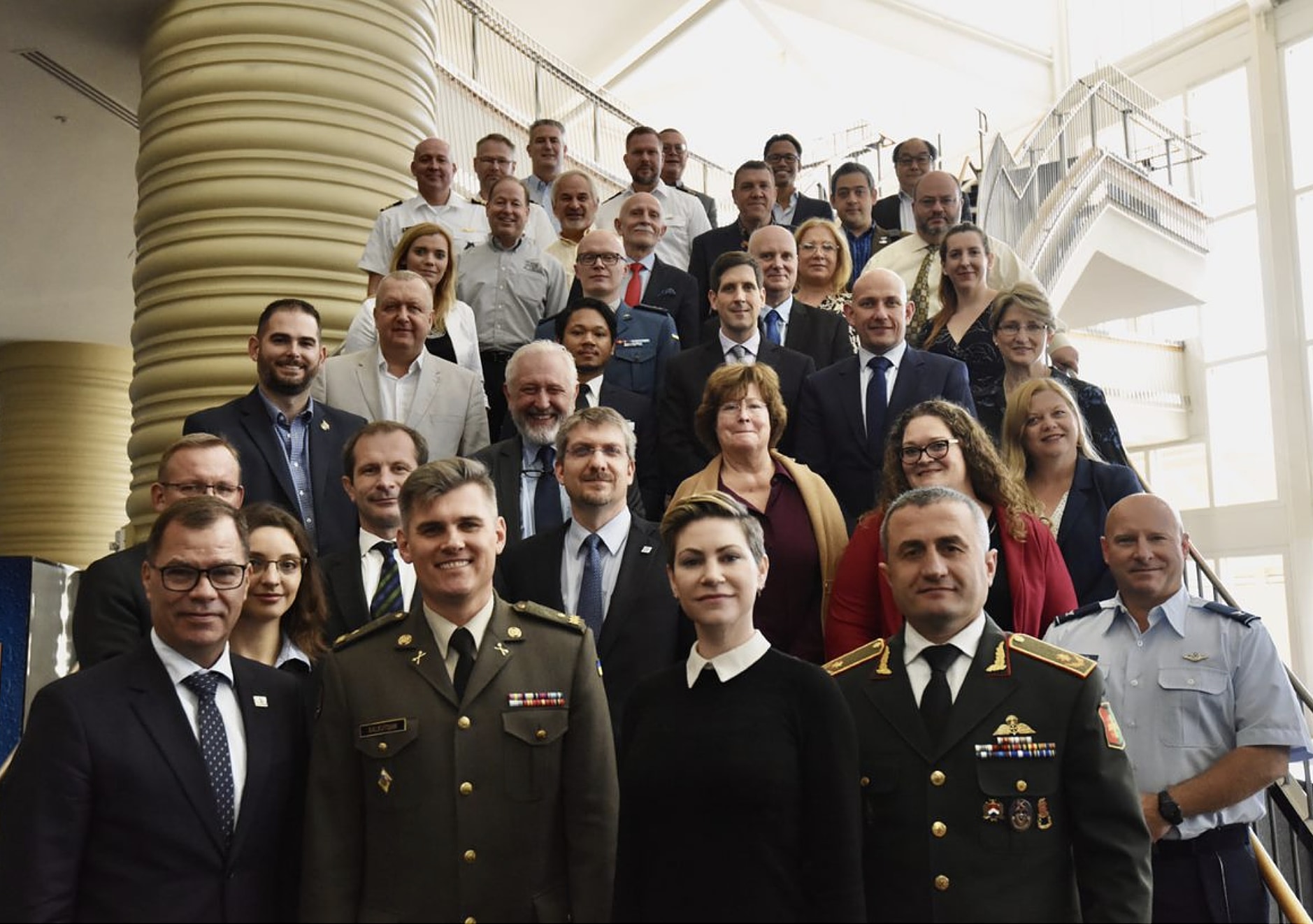 Participants at the Global Partnership Network meeting